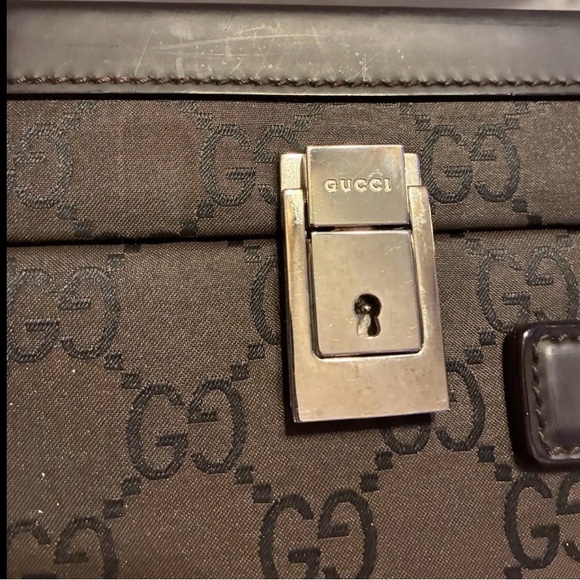 Gucci Monogram Briefcase - Picture 6 of 14